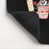 All You Need Is Love Saint Bernard And Coffee Vale Mousepad (Ecke)