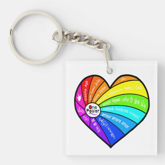 All You Need is Love Schlüsselanhänger (Vorderseite)