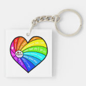 All You Need is Love Schlüsselanhänger (Rückseite)