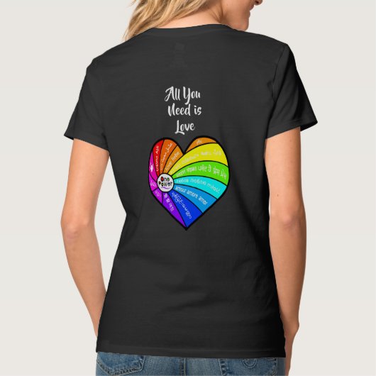 All You Need is Love T-Shirt (Rückseite)