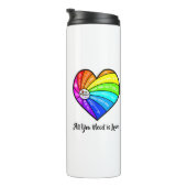 All You Need is Love Thermosbecher (Nach rechts gedreht)