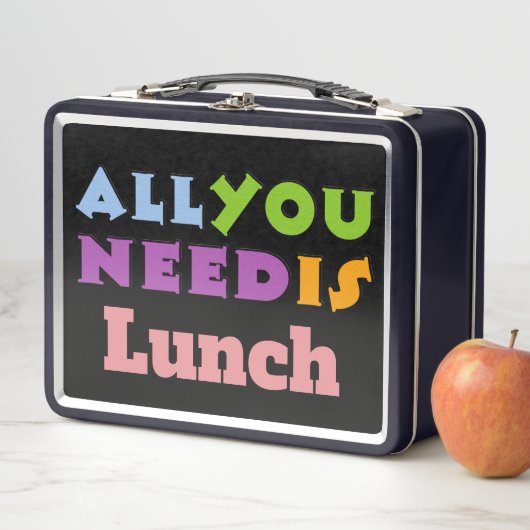 All You Need Is Lunch Lunch Box (Beispiel)