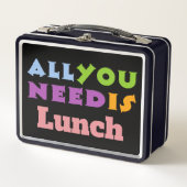 All You Need Is Lunch Lunch Box (Vorderseite)