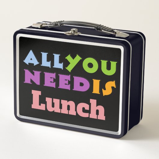 All You Need Is Lunch Lunch Box (Vorderseite)
