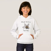 All you see, Bumble Bee Hoodie (Vorne ganz)