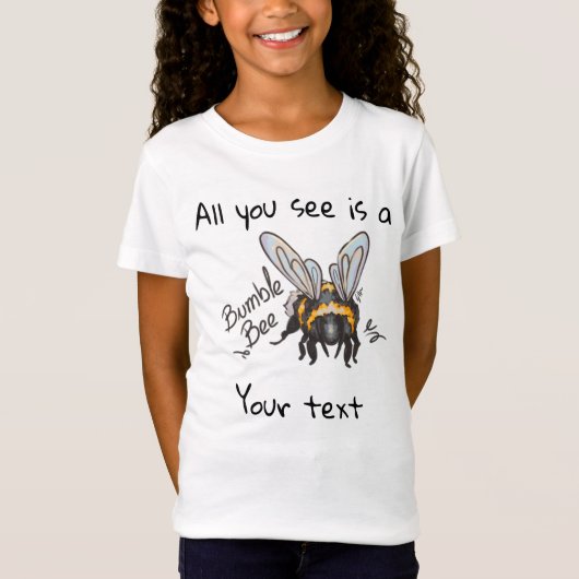 All you see, Bumble Bee T-Shirt (Vorderseite)