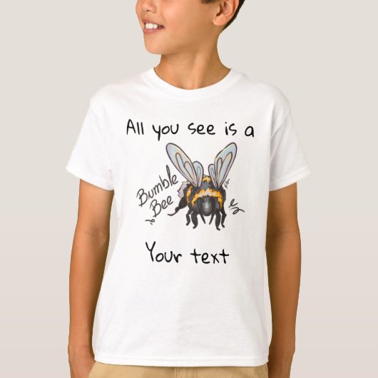 All you see, Bumble Bee T-Shirt (Vorderseite)