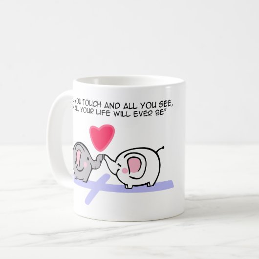 All you touch kaffeetasse (Vorderseite Links)