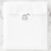 All Yours Frog Sticker Cute Frog Hugging Heart Kaw (Tasche)