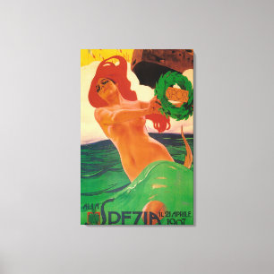 Alla Spezia förderndes Plakat Leinwanddruck