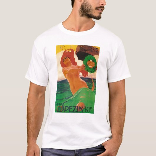 Alla Spezia förderndes Plakat T-Shirt (Vorderseite)