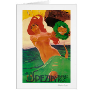 Alla Spezia Werbeplakat