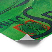 Alla Spezia Werbeplakat Poster (Ecke)