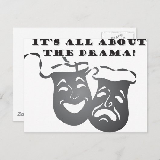 AllAboutTheDrama Postkarte (Vorne/Hinten)