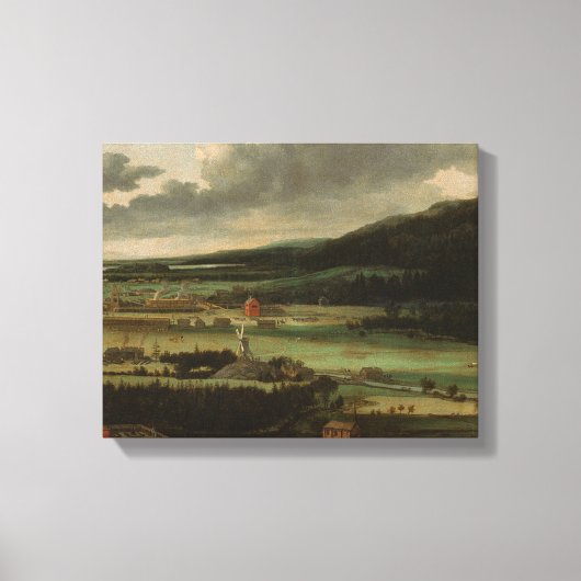 Allaert van Everdingen - Hendrik Trip's Gun Foundr Leinwanddruck (Vorderseite)