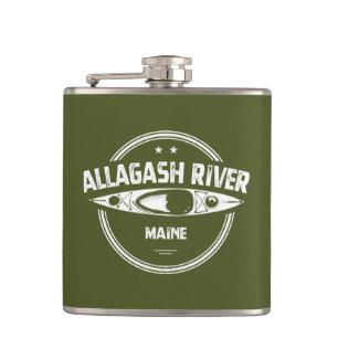 Allagash River Maine Kayak Flachmann