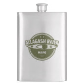 Allagash River Maine Kayak Flachmann (Vorderseite)