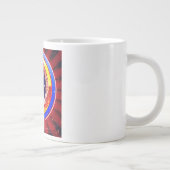 "Allah" - Design der islamischen Kalligrafie-Tasse Jumbo-Tasse (Rechts)