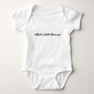 Allah ist ein kleiner Segen! Bodysuit für Baby, Ki Baby Strampler
