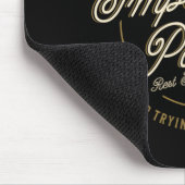 Allah macht das Unmögliche Lässig Mousepad (Ecke)