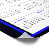 Allah SWT 2025 Kalender-Sake-Poster Poster (Ecke)