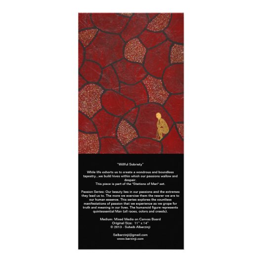 Allah - Willful Sobriety - Long Card Werbekarte (Hinten)