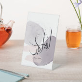 Allahu Akbar Arabic Calligraphy – Minimal Elegant  Sockelschild (In SItu)