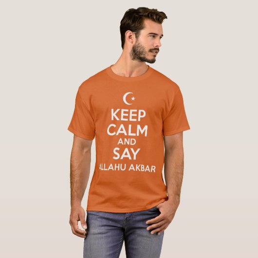 Allahu Akbar T-Shirt (Vorne ganz)
