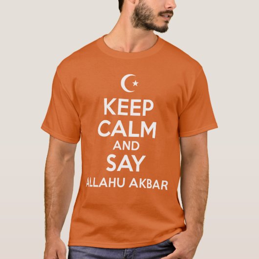 Allahu Akbar T-Shirt (Vorderseite)