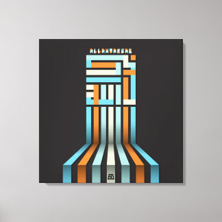 ALLAHUAKBAR LEINWANDDRUCK