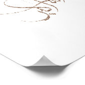 AllahuAkbar Modernes Typografie-Design minimalisti Poster (Ecke)