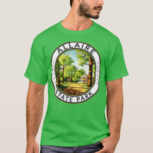 Allaire State Park New Jersey Reise Kunst Abzeiche T-Shirt