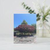 Allaire Village NJ Postkarte (Stehend Vorderseite)