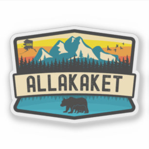 Allakaket, Alaska Aufkleber