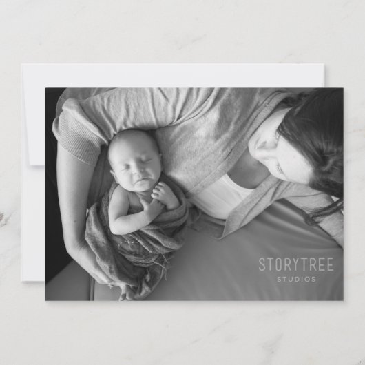 Allamerikanischer 4. Juli Begrüßungsjung Geburt Ankündigung (Rückseite)