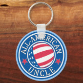 Allamerikanischer Onkel Schlüsselanhänger (Vorderseite)