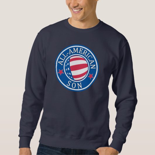 Allamerikanischer Sohn Sweatshirt (Vorderseite)