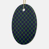 Allan Clan Tartan Designed Print Keramikornament (Links)