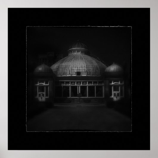 Allan Gardens Conservatory Palm House Nr. 7 Border Poster (Vorne)