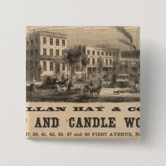 Allan Hay und Company Button (Vorderseite)