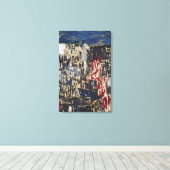 Allan Kaprow - Allan Kaprow über das Vermächtnis d Leinwanddruck (Insitu (Holzboden))