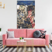 Allan Kaprow - Allan Kaprow über das Vermächtnis d Leinwanddruck (Insitu (Wohnzimmer))