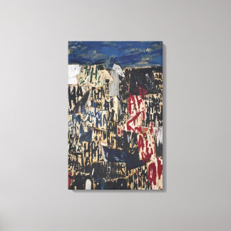 Allan Kaprow - Allan Kaprow über das Vermächtnis d Leinwanddruck