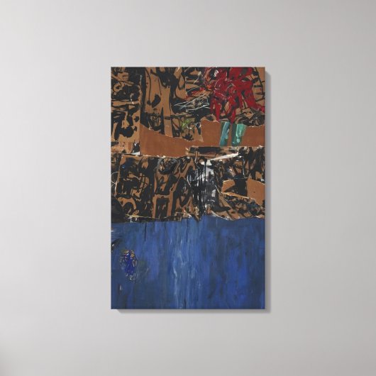 Allan Kaprow - Blue Blue Blue Blue Blue Leinwanddruck (Vorderseite)