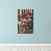 Allan Kaprow - Käfig Fasan #2 Leinwanddruck (Insitu (Holzboden))