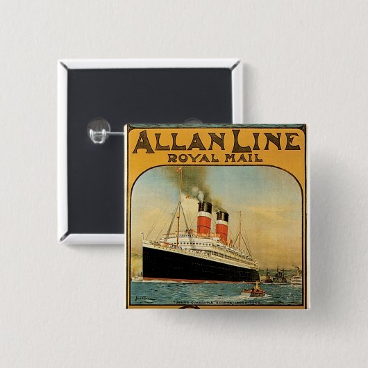 Allan Line Button (Vorne & Hinten)