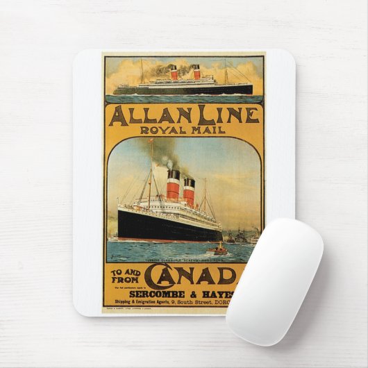 Allan Line Mousepad (Mit Mouse)