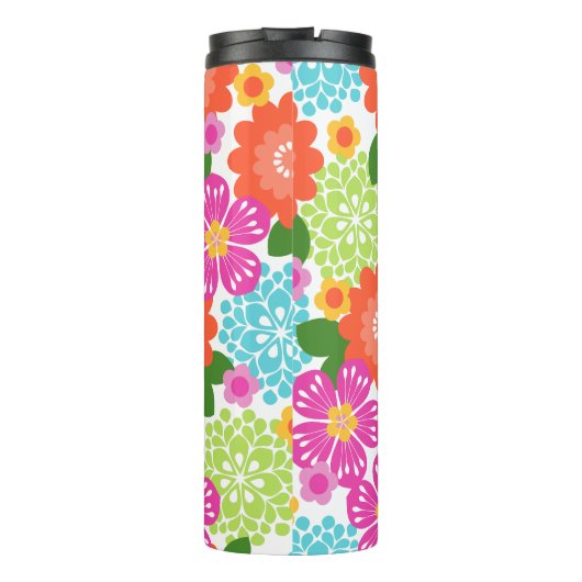 Allana Garden Hawaiian Graphical Floral - Brights Thermosbecher (Rückseite)