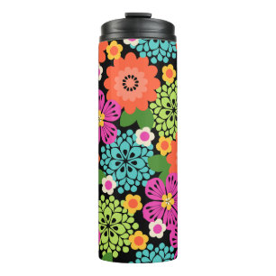 Allana Garden Hawaiian Graphical Floral - Brights Thermosbecher