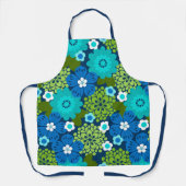 Allana Garden Hawaiian Graphical Floral - Cool Schürze (Vorderseite)